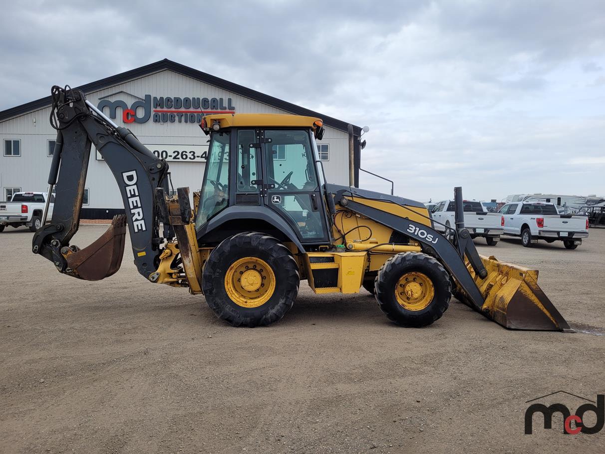 2010 John Deere 310SJ 4WD Backhoe Loader