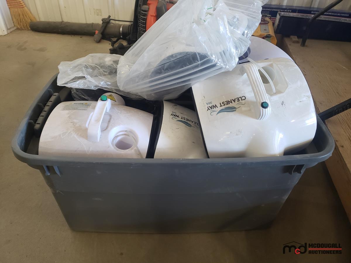 Box of Multiple Fog Machines