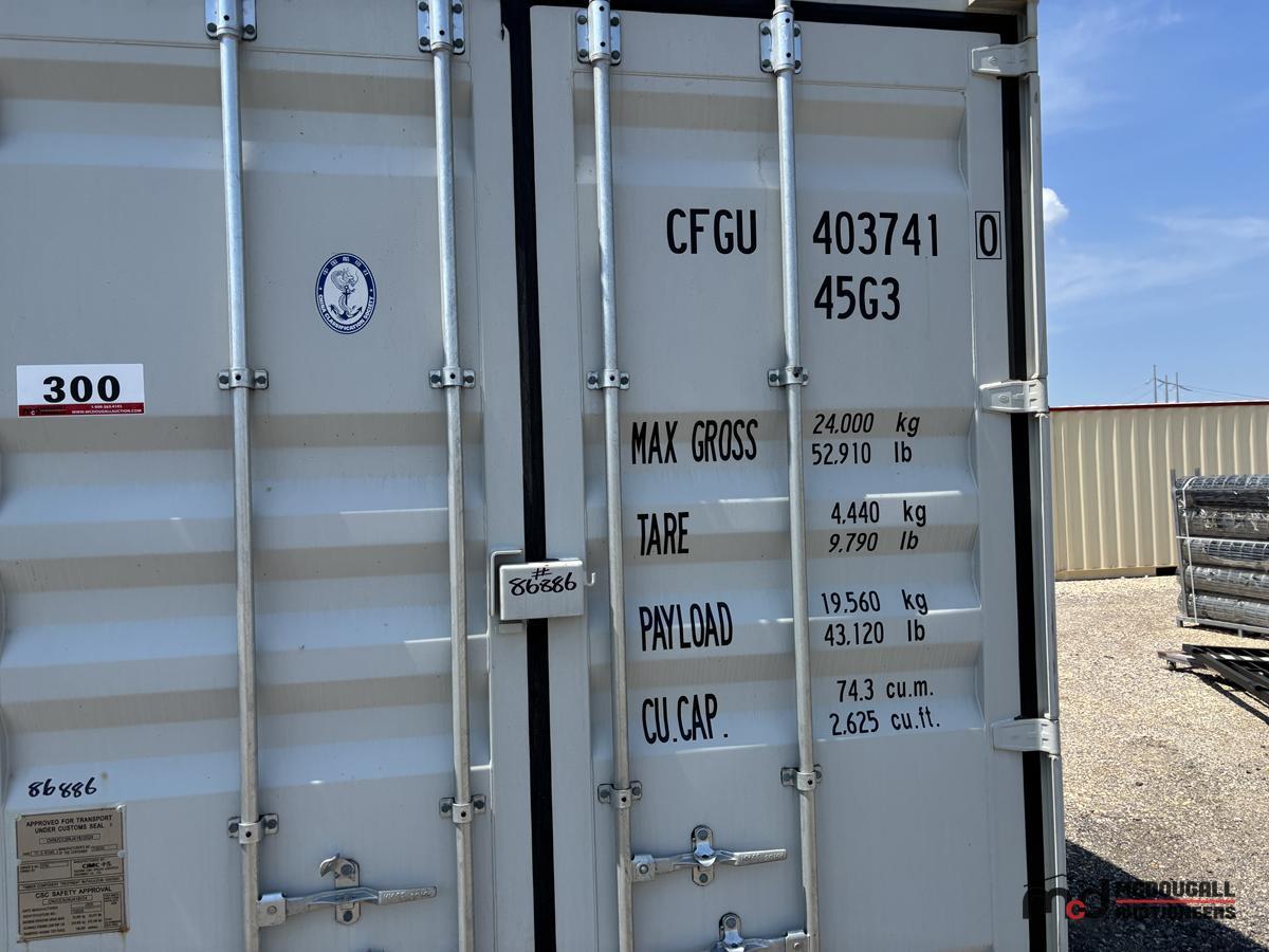 2025 40' High Cube Multi-Door Shipping Container