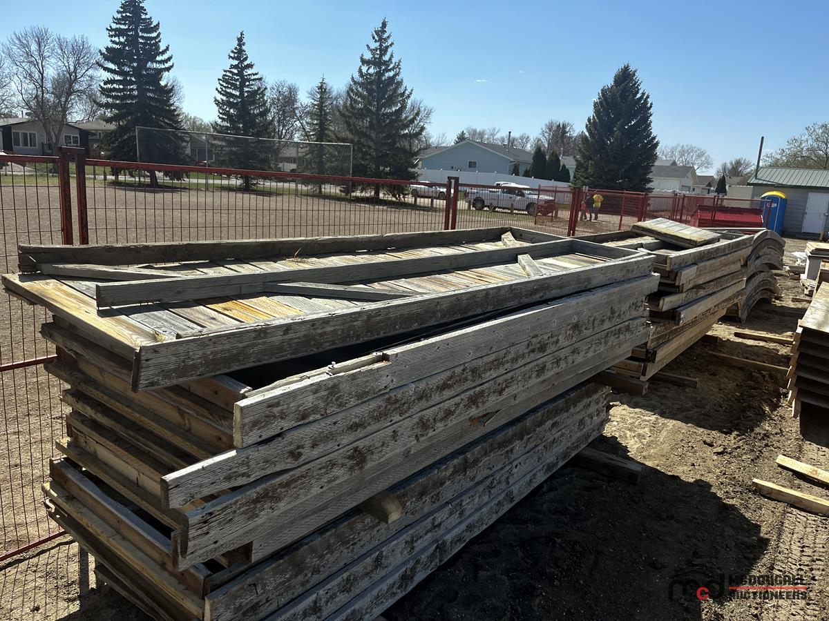 Outdoor Rink Boards & Chain Link Fence at Ruth Buck (Disassembled)