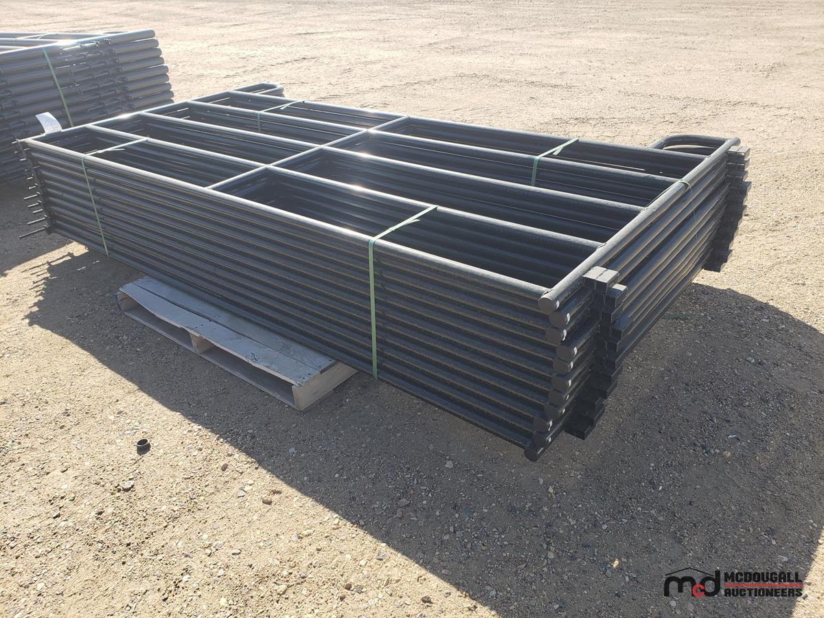 (1) Bundle of Livestock Corral Panels (Approx. 110
