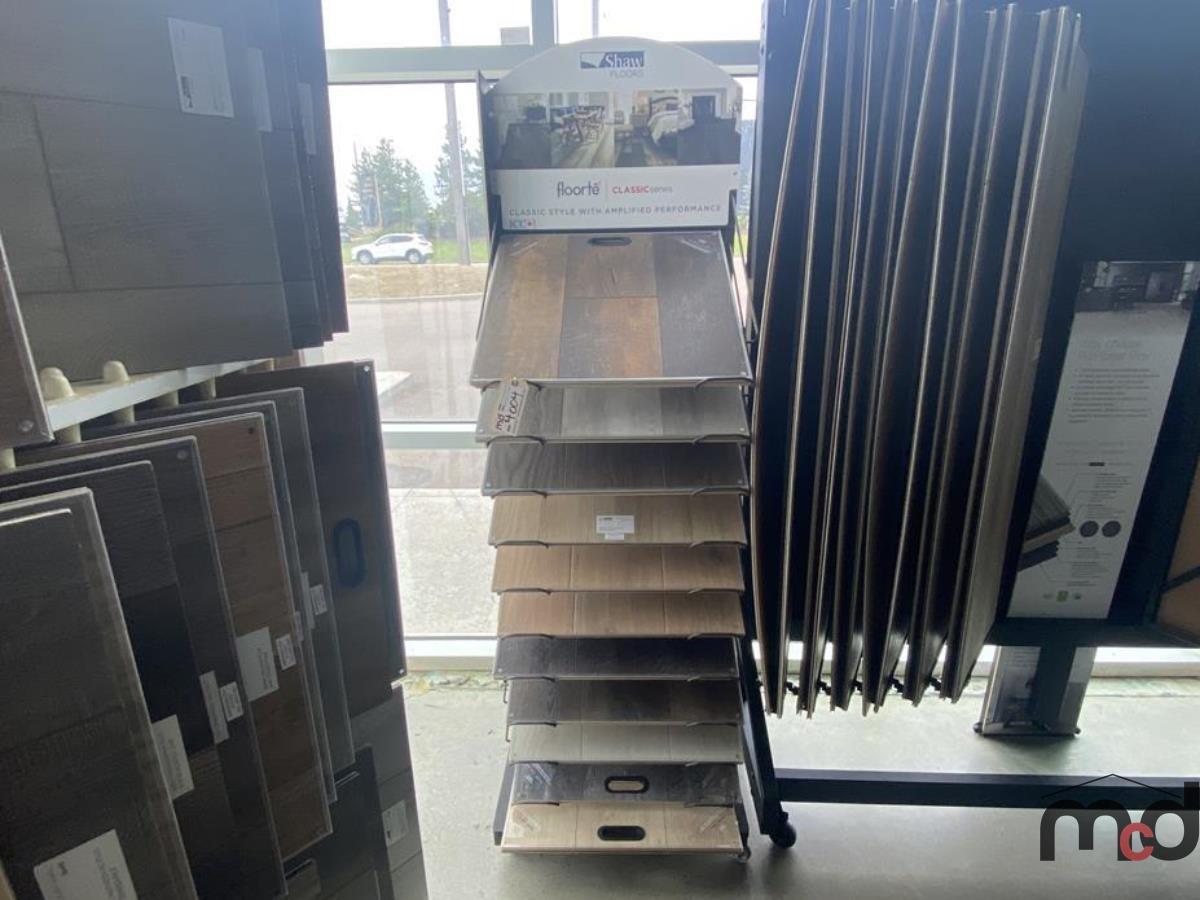 Shaw Floors Luxury Vinyl Display Rack
