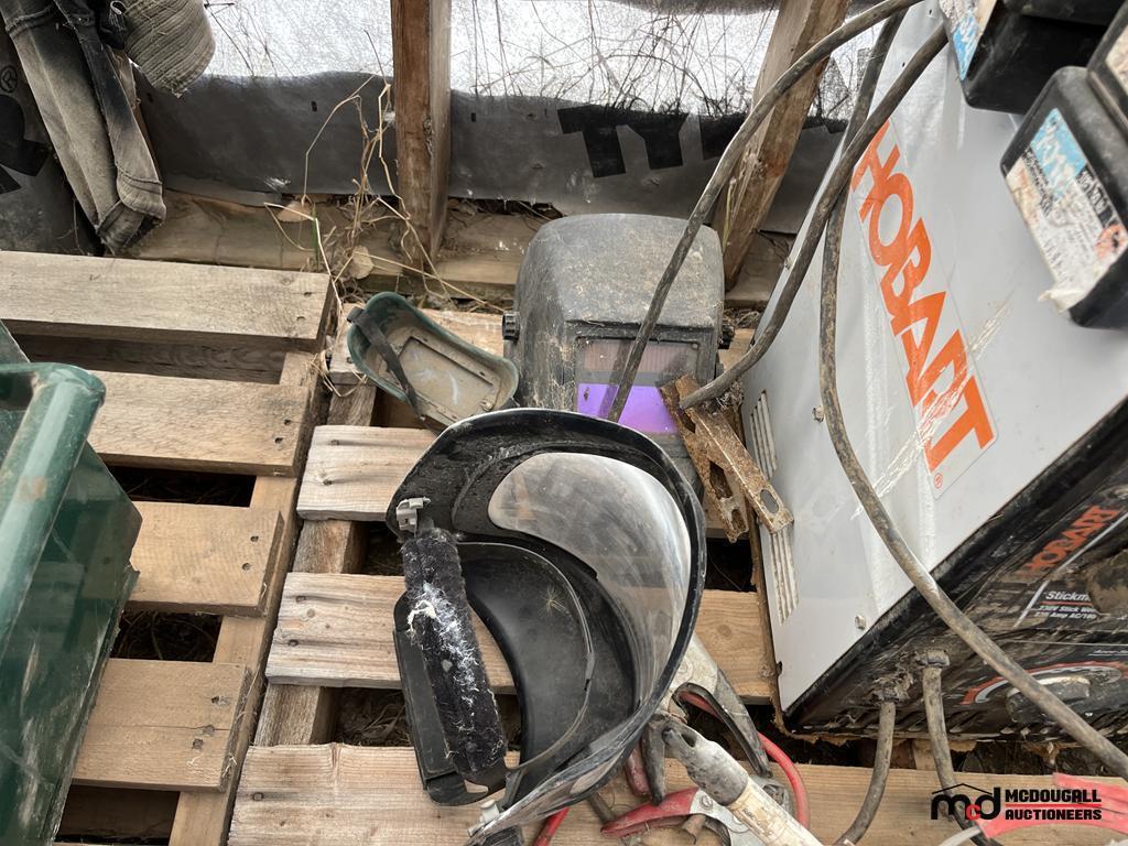 (2) Pallets of Assorted Welding Machines, Toolbox & More