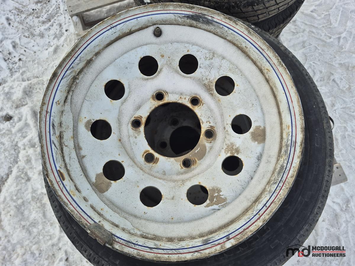 Assorted Trailer Tires & Rims