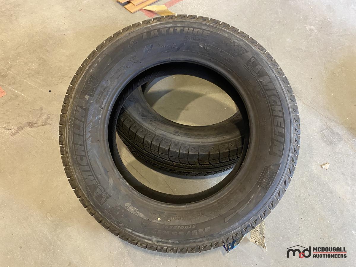 (4) Vehicle Tires w/ & Without Rims