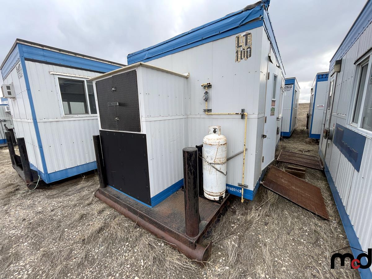 2010 Noble Structures 10' x 18' Skid Mounted Office Shack