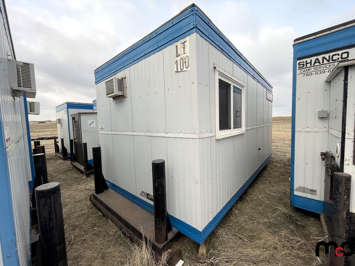 2010 Noble Structures 10' x 18' Skid Mounted Office Shack