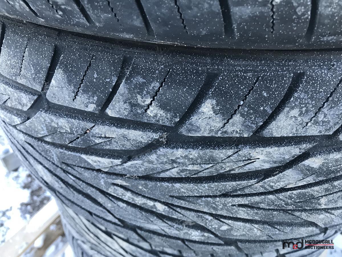 Set of (4) Toyo Tires on (4) Tezzen Rims