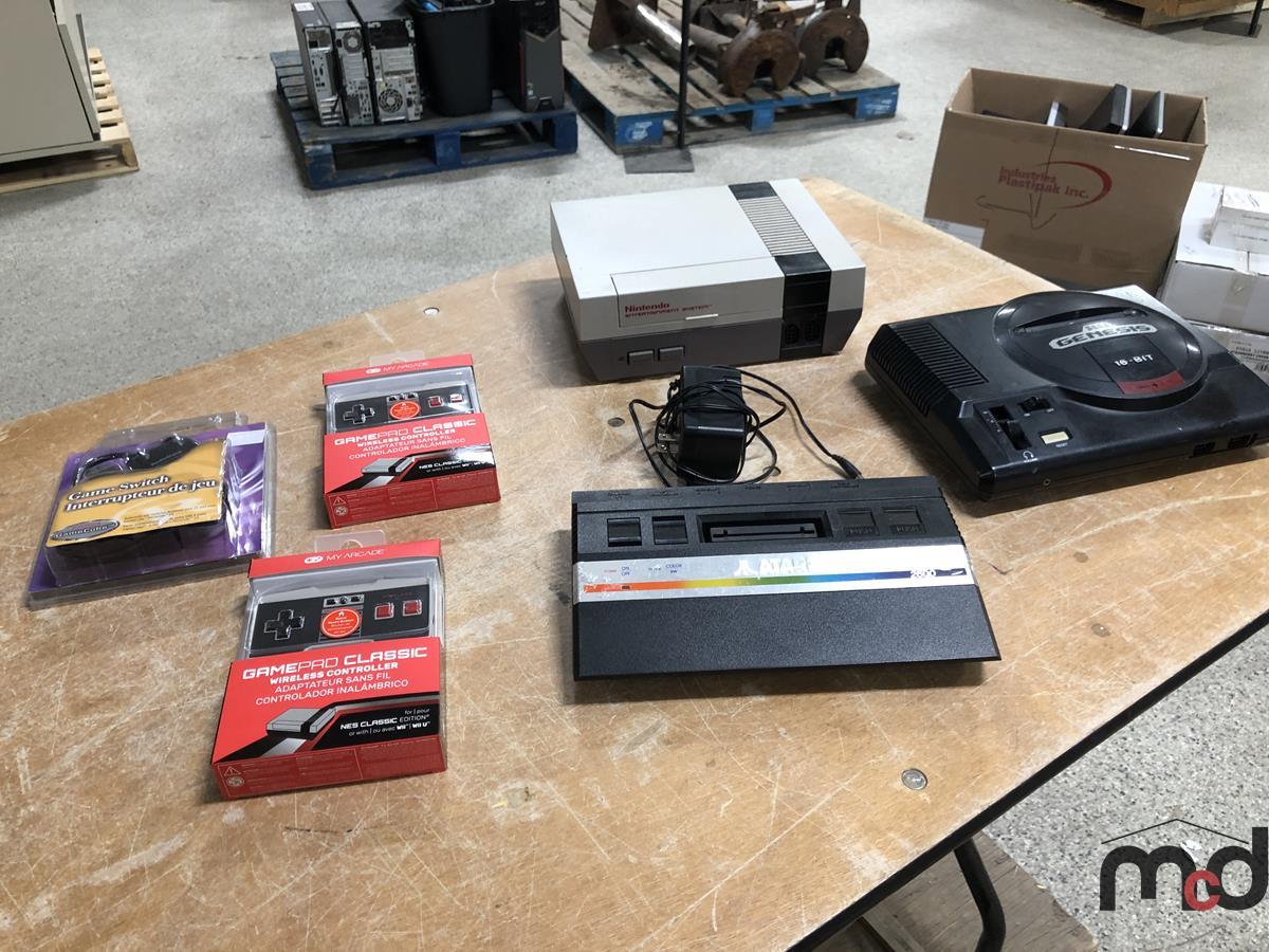 Vintage Video Games Sega, Atari, Nintendo & More