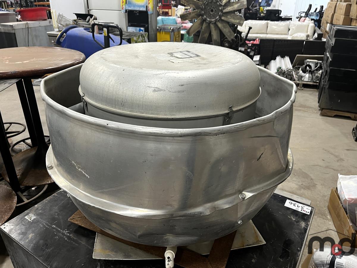 Roof Top Canopy Hood Fan