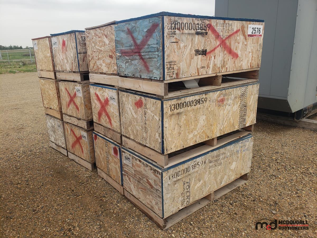 (12) Empty Wooden Crates (Approx. 24