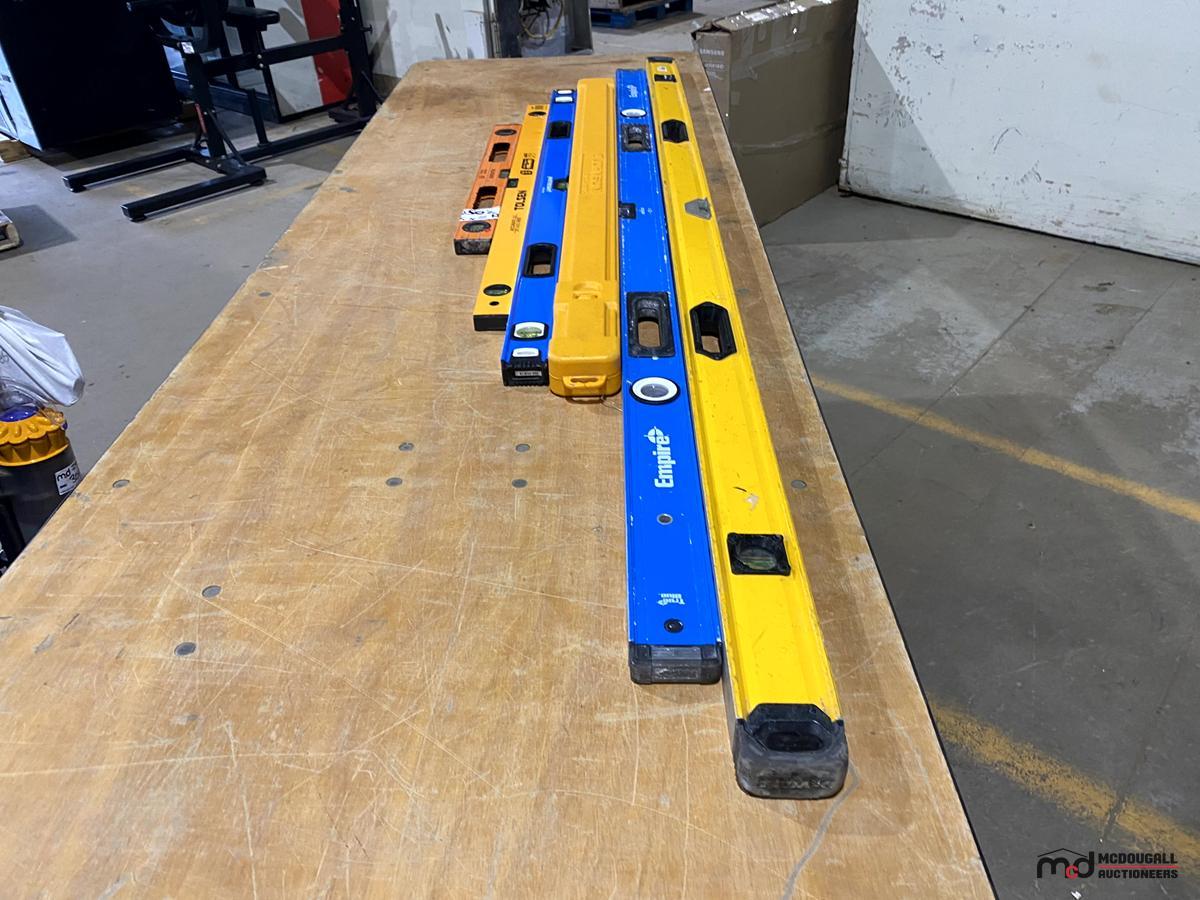 (6) Assorted Construction Levels