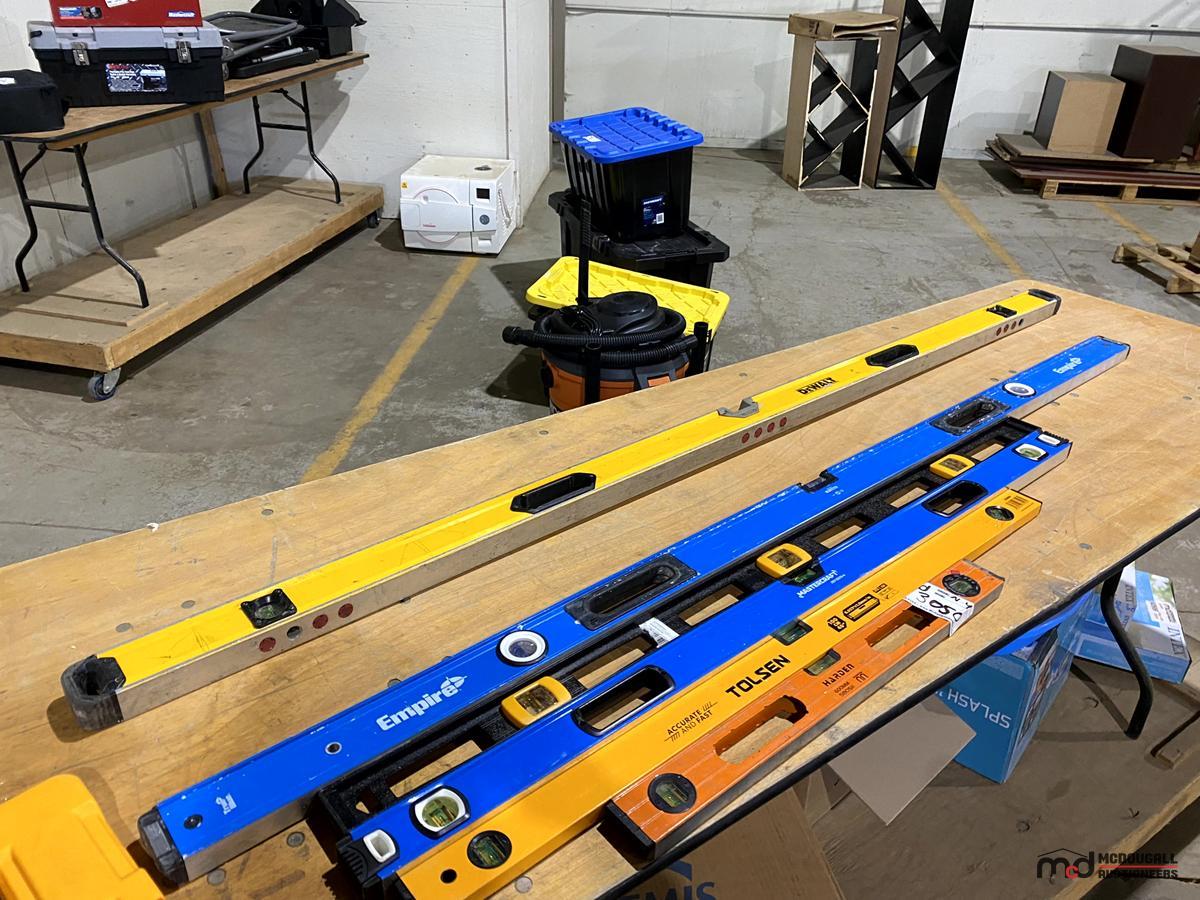 (6) Assorted Construction Levels