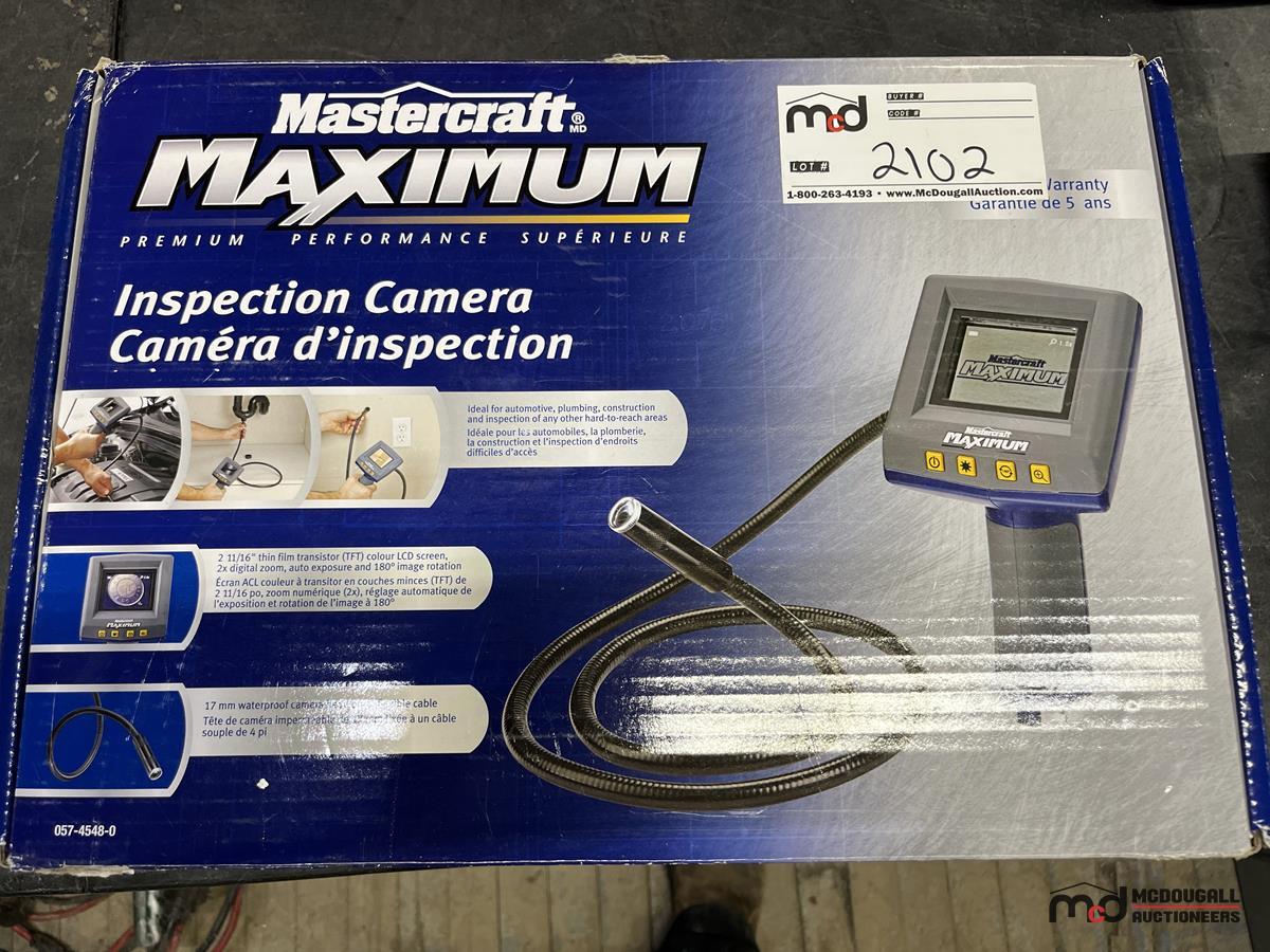Box of Mastercraft Maximum Inspection Camera