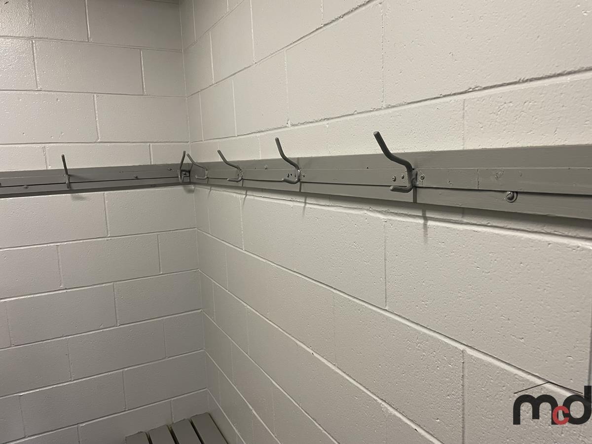 Ref Dressing Room Benches, Shelves and Coat Rack