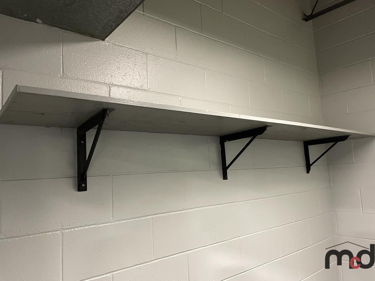 Ref Dressing Room Benches, Shelves and Coat Rack
