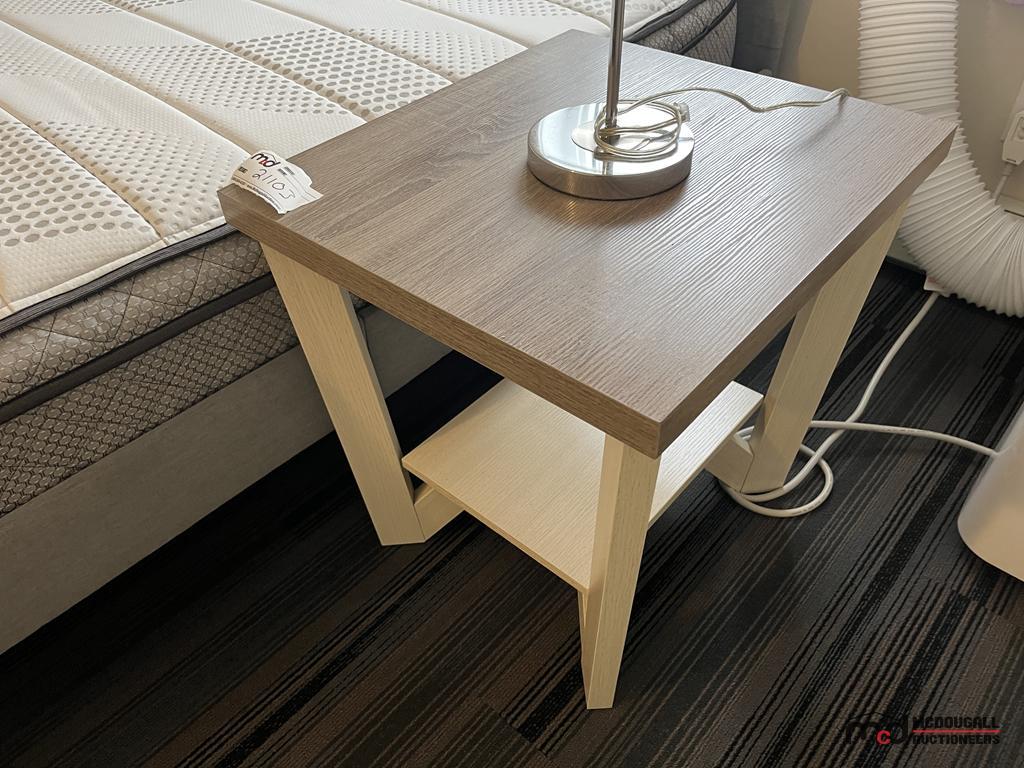Springwall Mattress , Bed Frame, Side Table & Lamp