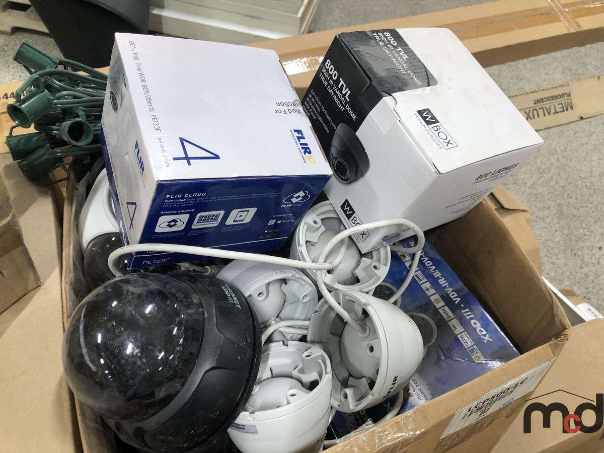 Fluorescent Lighting, Security Cameras, Lighting Fixtures and More