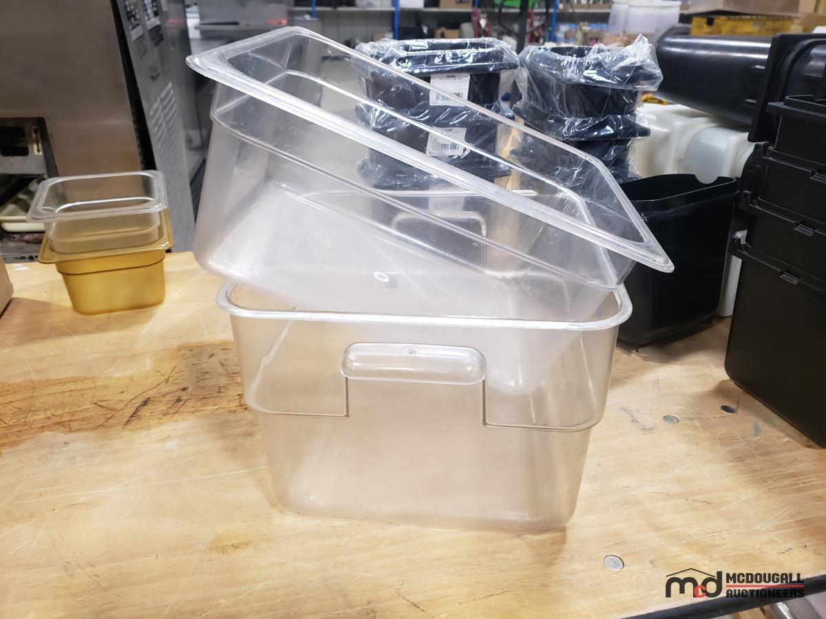 Pallet of Misc. Food Storage Containers (No Lids)