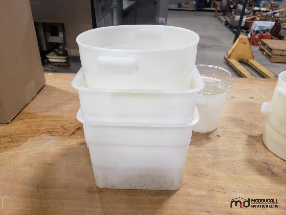 Pallet of Misc. Food Storage Containers (No Lids)