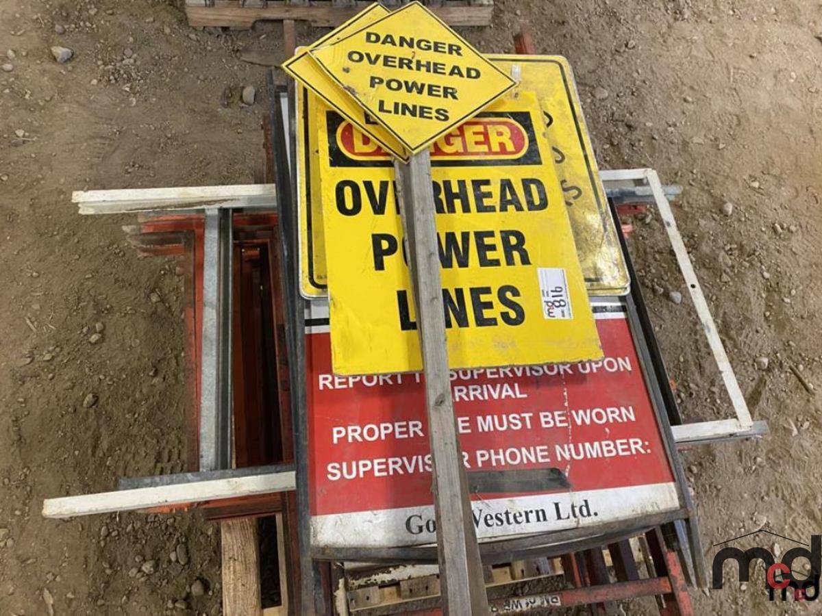 Sign Frames and Signs