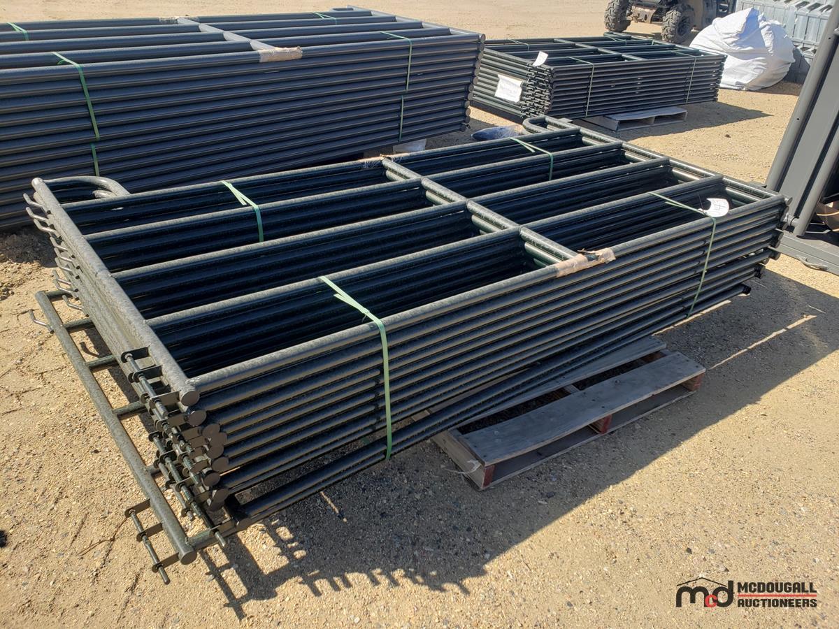 (1) Bundle of Livestock Corral Panels (Approx. 110