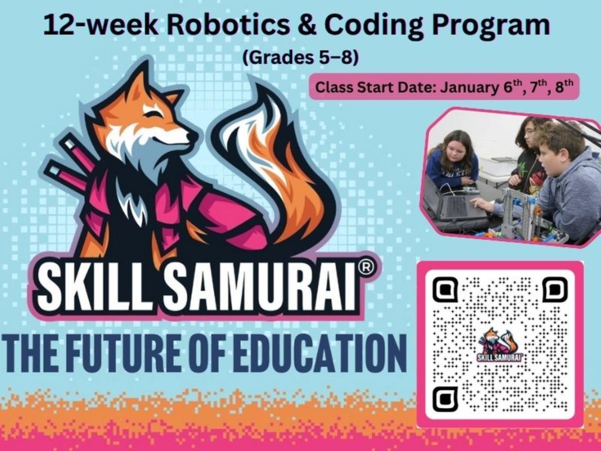 12 Week Robotics and Coding Program from Skilled Samurai, Saskatoon ...