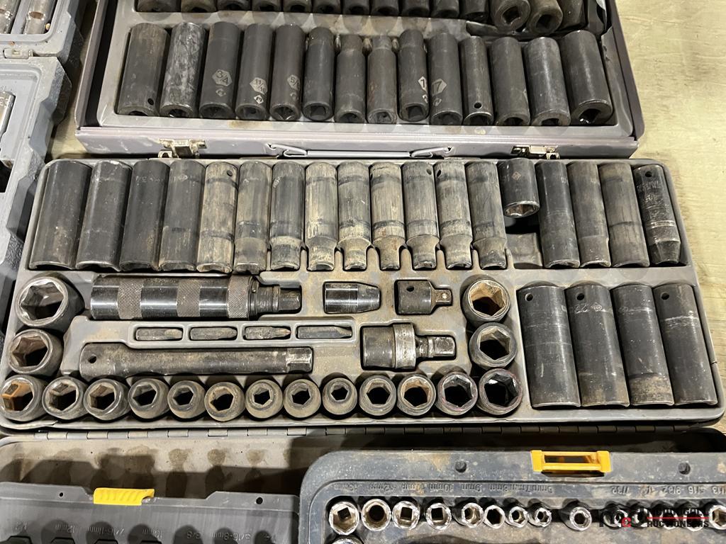 (6) Assorted Mastercraft Maximum Socket Sets