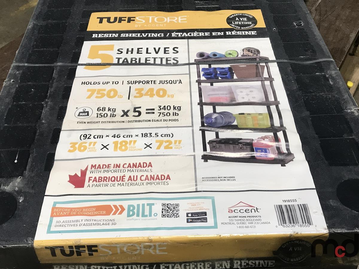 Tuff Store Resin Shelving