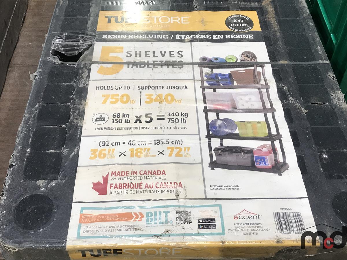 Tuff Store Resin Shelving