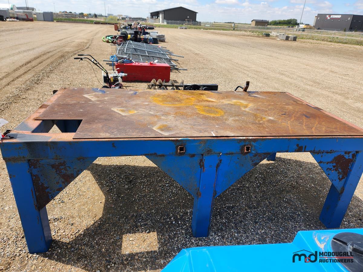 Blue Welding Table