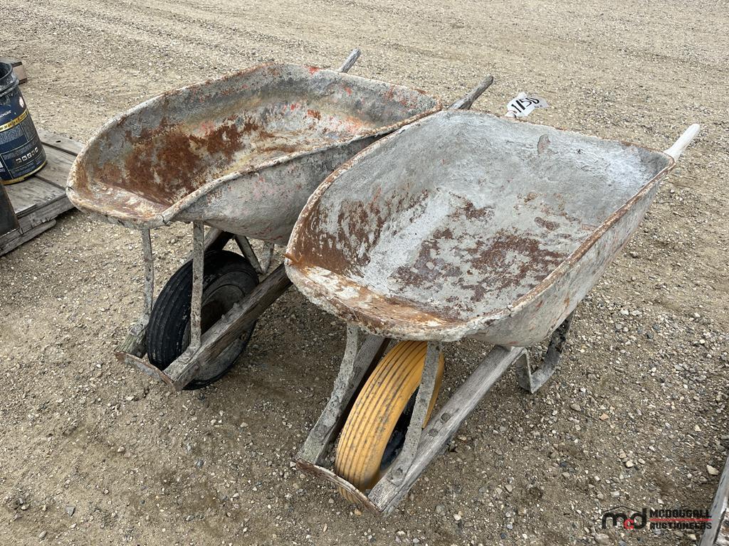 (2) Wheelbarrows