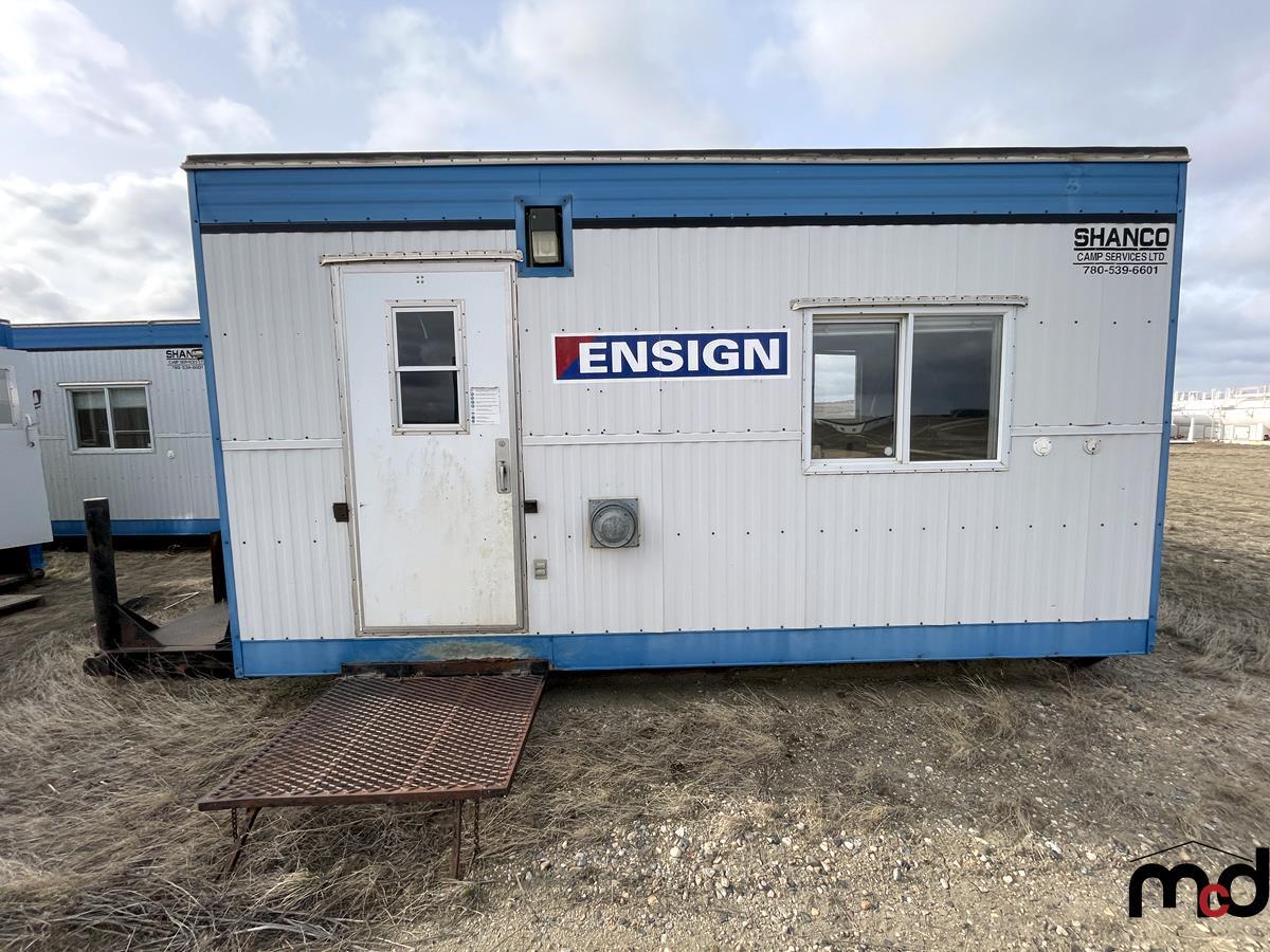 2002 Shanco 10'x18' Skid Mounted Office Shack