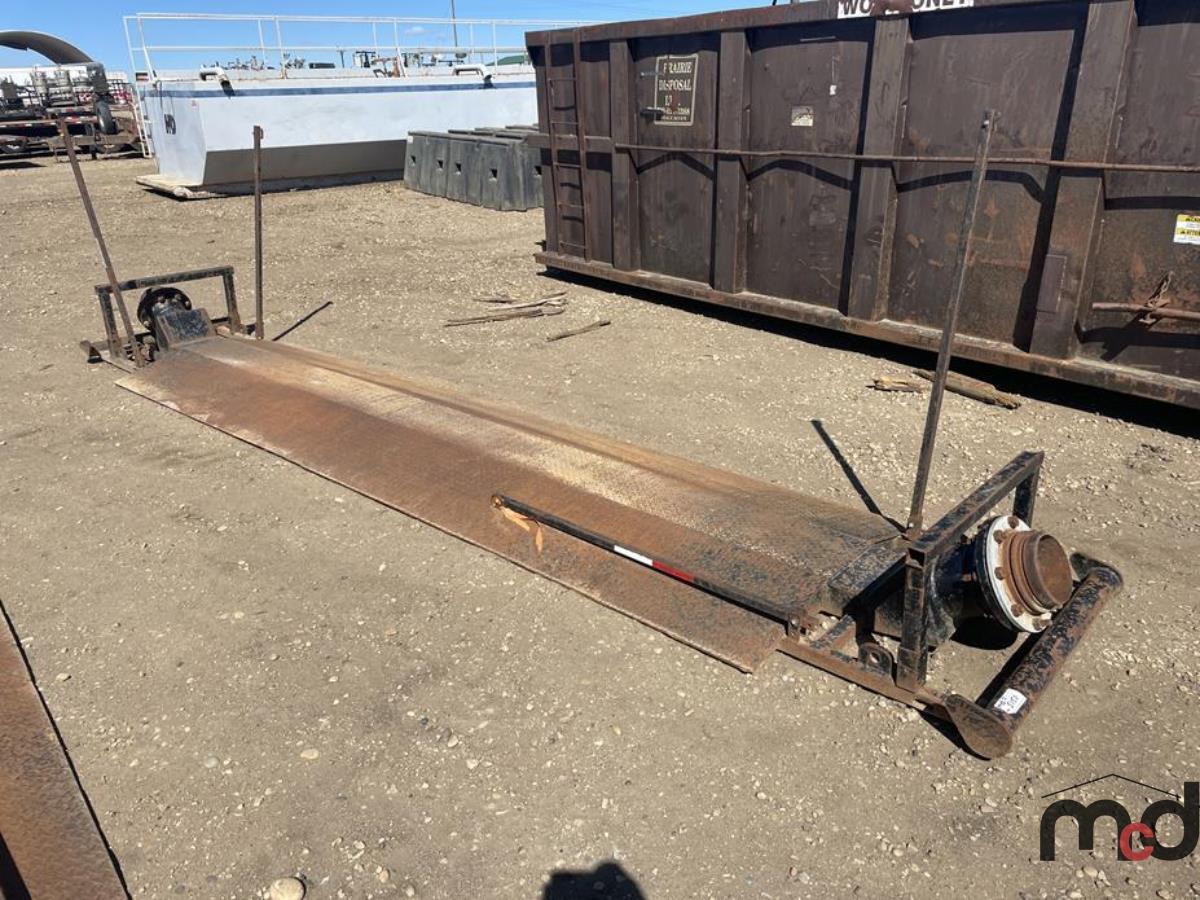Low Pressure Water Line Road Crossing Ramp
