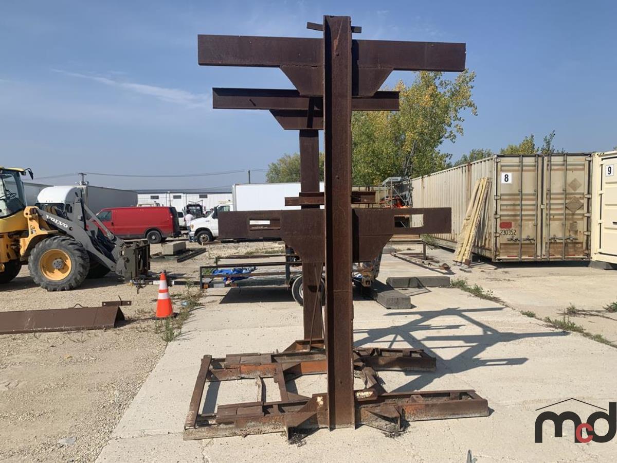 Heavy Duty Equipment Attachment Rack (10' H x 5' W x 8' D)