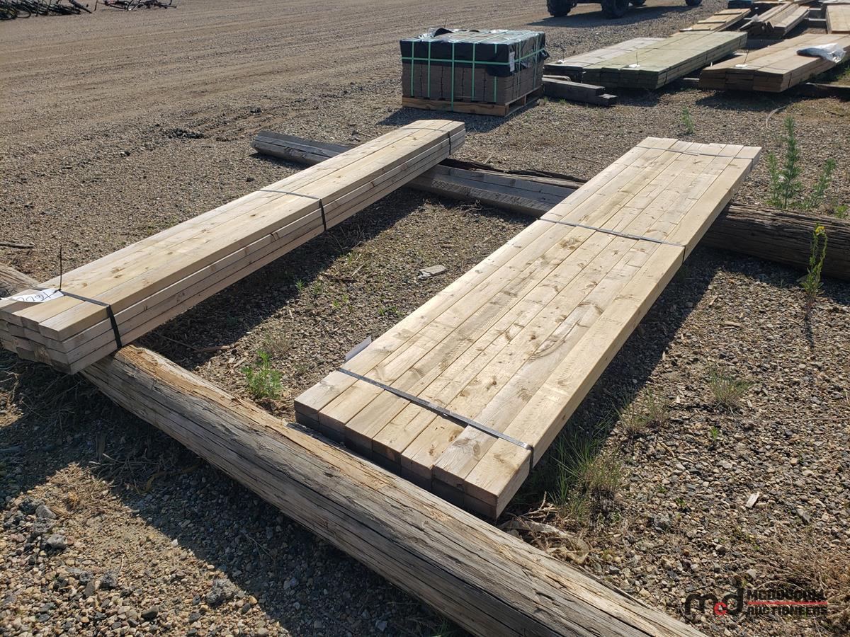 (2) Bundles of Culled Lumber, Approx. 120