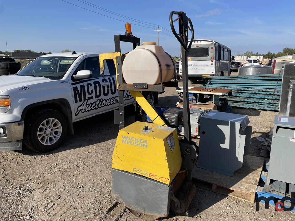 2012 Wacker RSS800 Single Roller