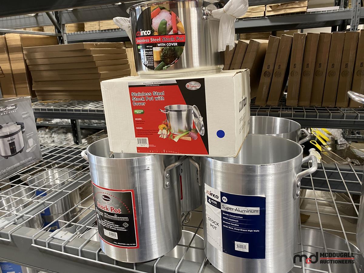 Assorted Stock Pots