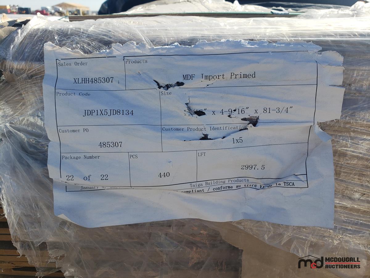 Bundle of TSCA MDF Boards (11/16