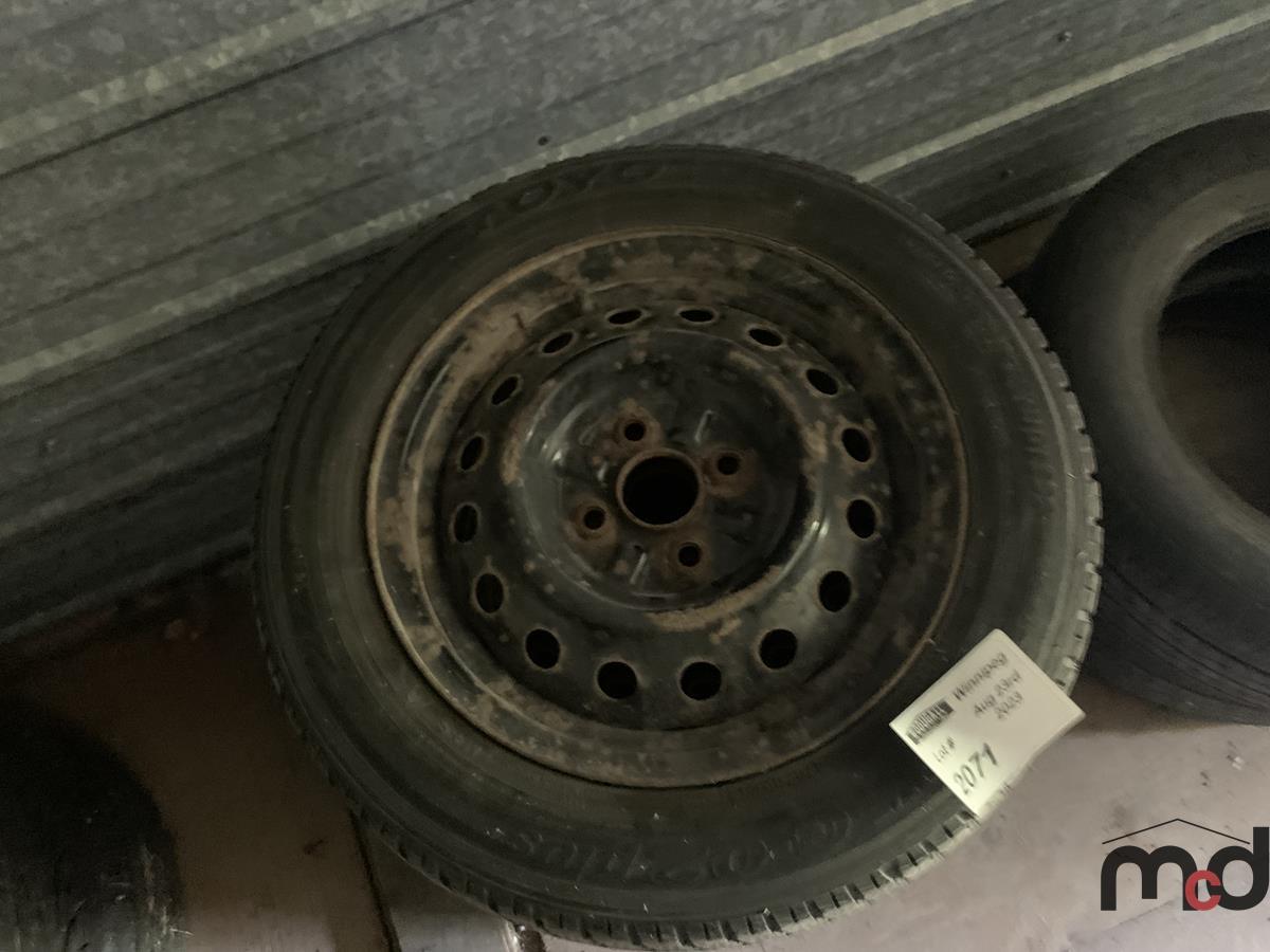 (4) 175/65R14 Tires on 4-Bolt Rims