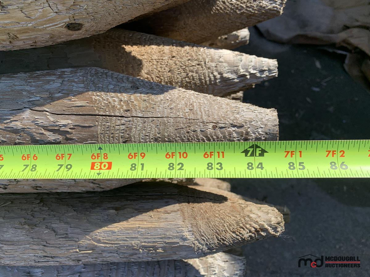Lift of 4 x 7' Pressure Treated Posts