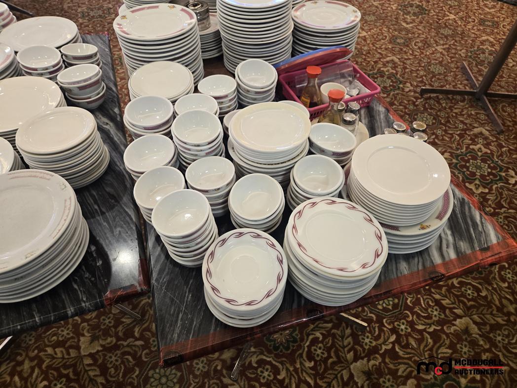 Assorted Plates & Tableware