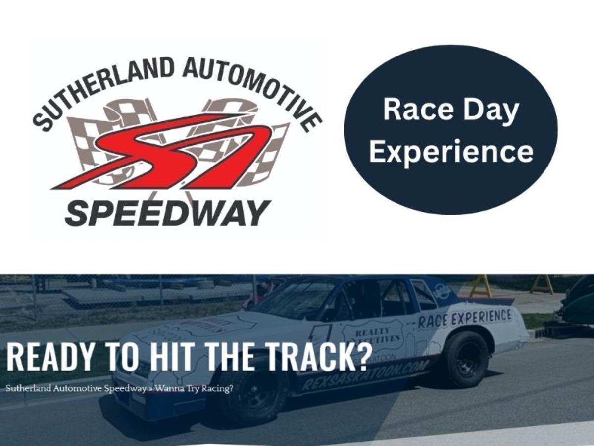 Race Day Experience at Sutherland Automotive Speedway (Retail Value $150)