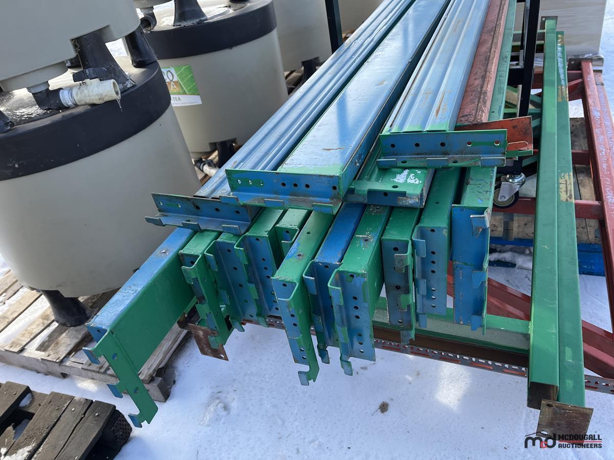 Pallet of Pallet Racking Uprights & Beams