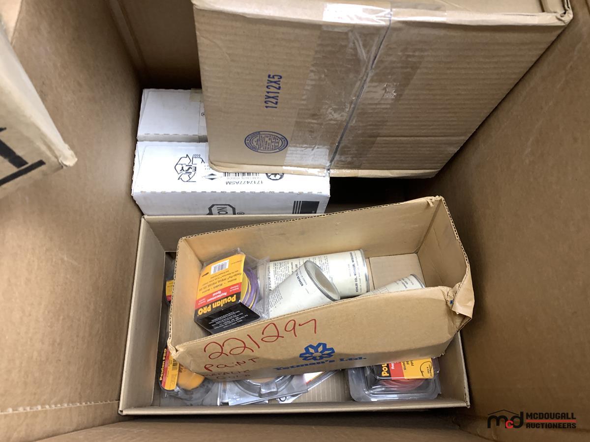 Pallet of Small Engine Parts