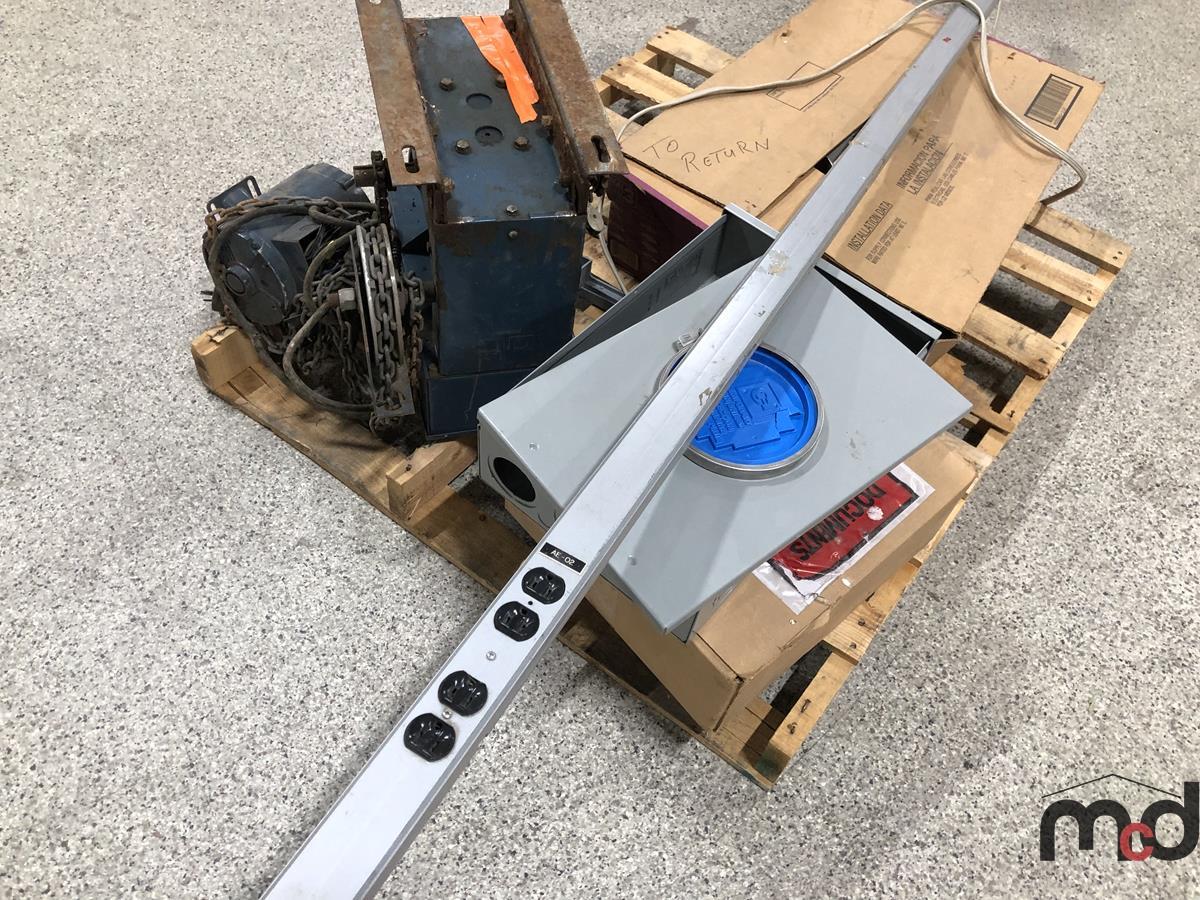 Pallet of Breaker Box Pendock & More