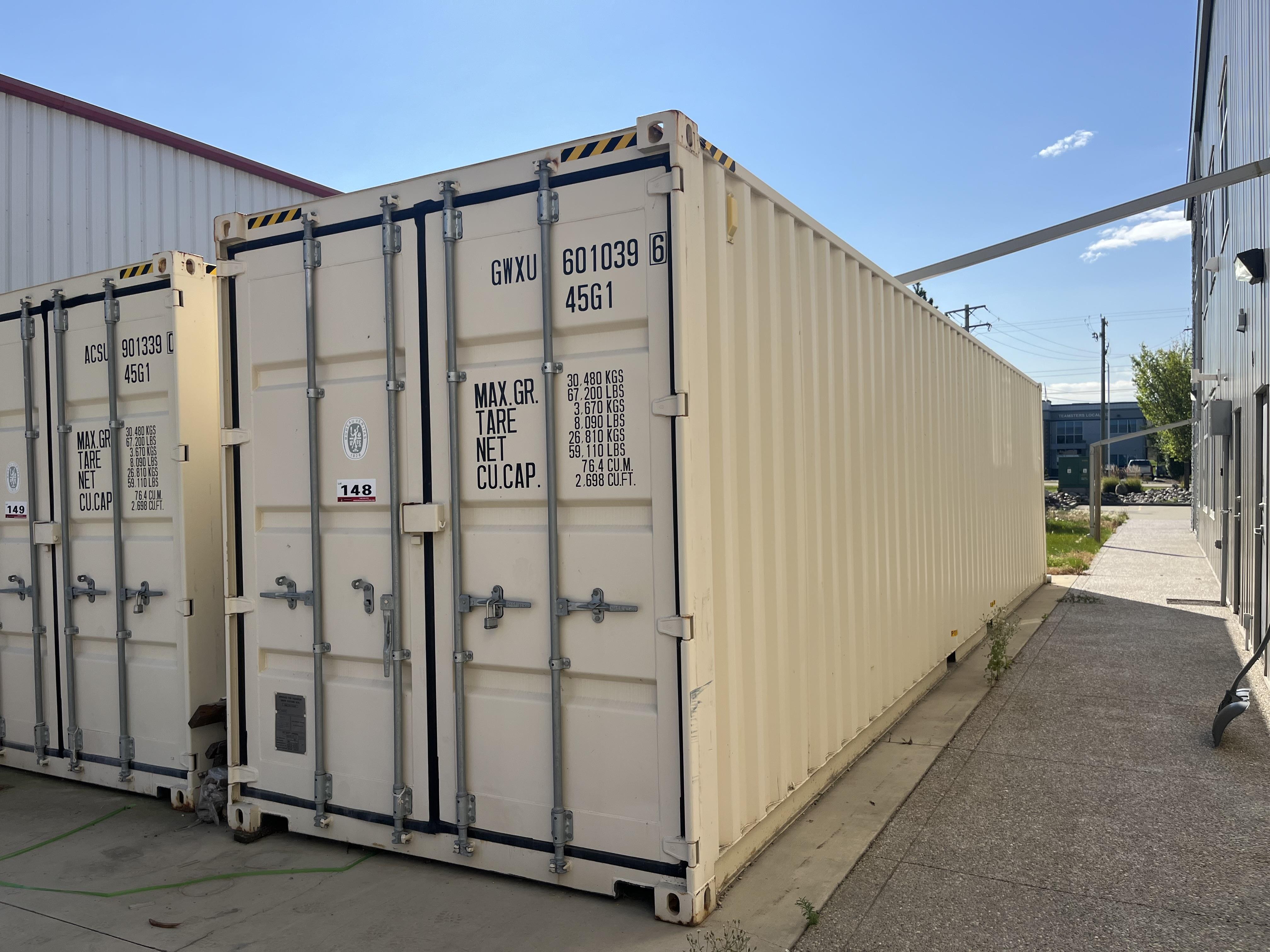 40' High Cube Sea Can Shipping Container