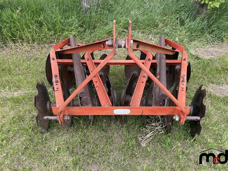 IMCO 3pt Hitch Disc Cultivator Attachment