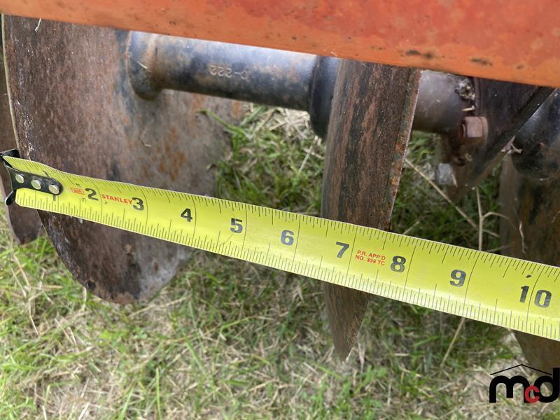 IMCO 3pt Hitch Disc Cultivator Attachment