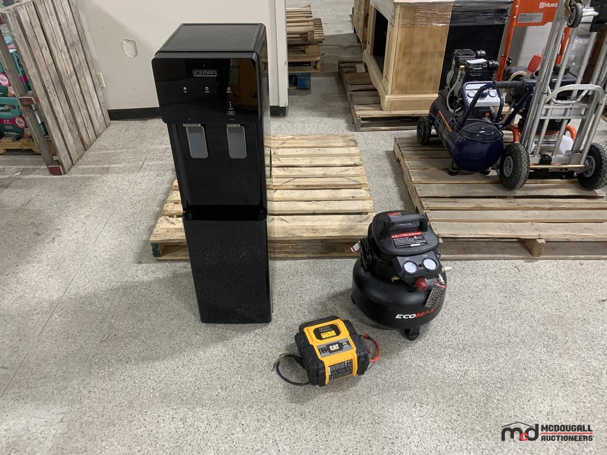 Bottom Load Water Cooler, Air Compressor and CAT Booster